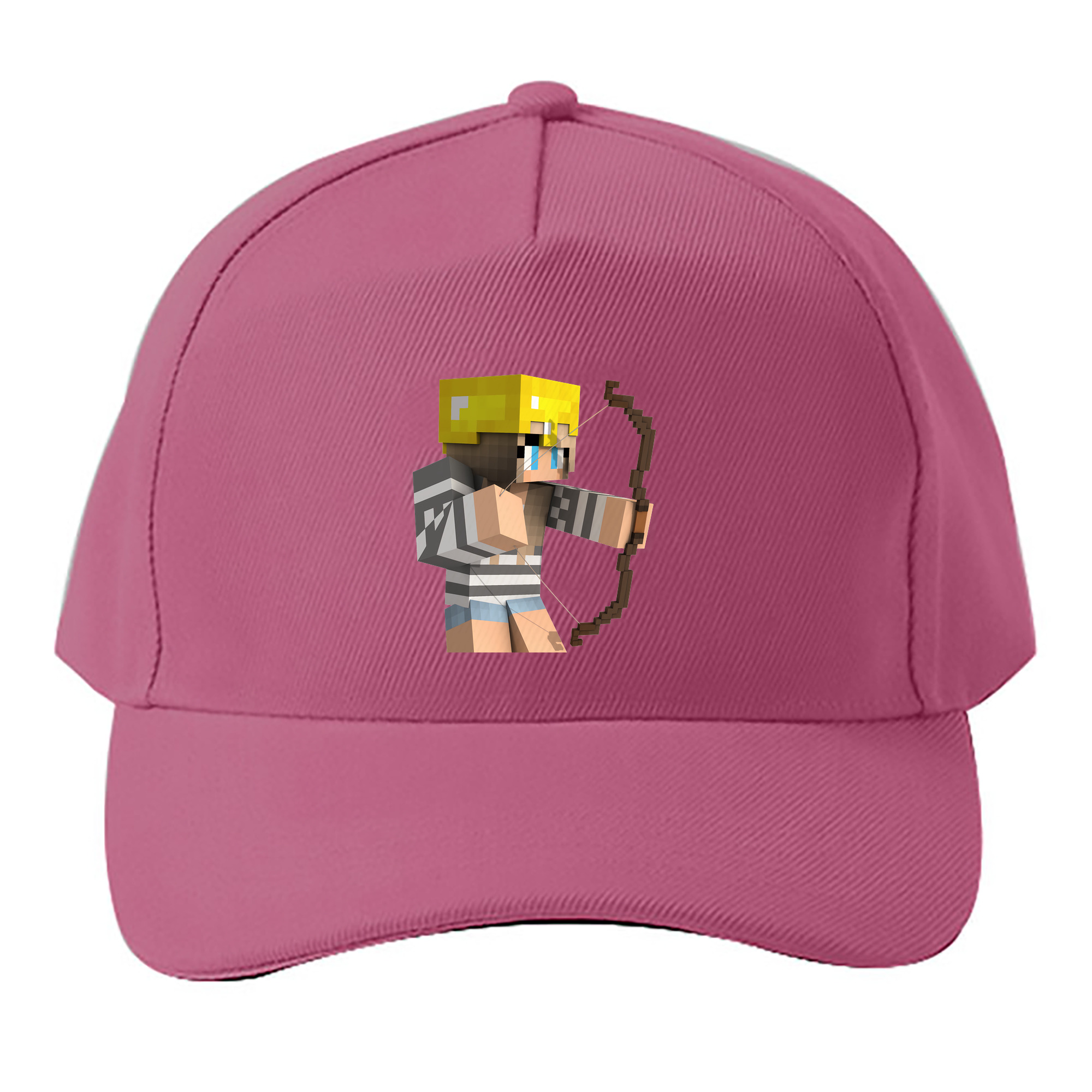 （画像用） マインクラフト ブロックの世界 Minecraft MC Block world ベースボールキャップ 綿100％ 男女兼用 帽子 スポーツ